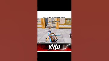 1v4 CLUTCH IN CONQUER LOBBY 🤯