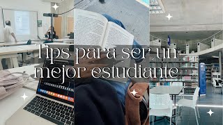 6 tips para ser un MEJOR ESTUDIANTE