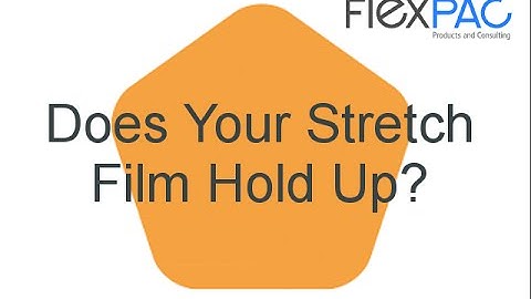 Stretch Film Load Cell Test