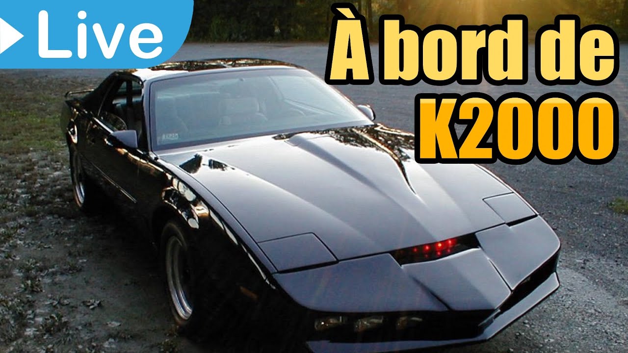 😱 K2000 😱 : à bord de K.I.T.T en vrai + Conseils pour fabriquer sa 🏎️ !  (Savoie Retro Games 17) 