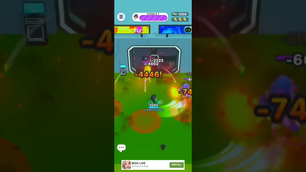 Smash party world 8 stage 7 Hard Complete