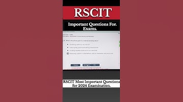 How To Pass Rscit Paper 11 Easy in 2024 #rscit #cet #shorts #new #rscitpaper11