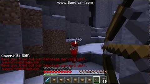 Minecraft HungerGames #3 - Fireman Win w/ I_Will_not_die