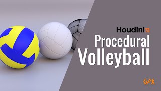 Procedural Volleyball in Houdini