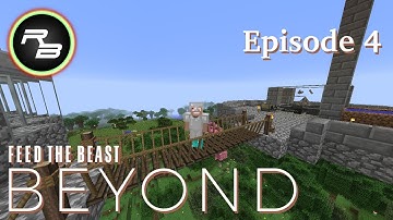 Modded Minecraft : FTB Beyond : Ep 4 : Bridging the Gaps