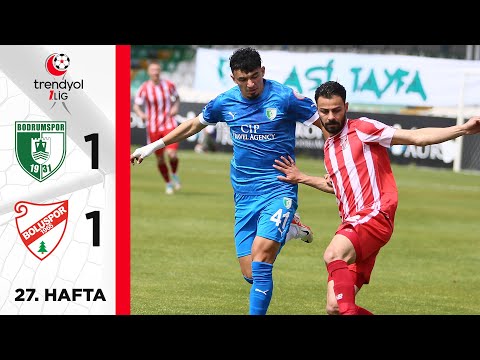 Bodrum FK (1-1) Boluspor - Highlights/Özet | Trendyol 1. Lig - 2023/24