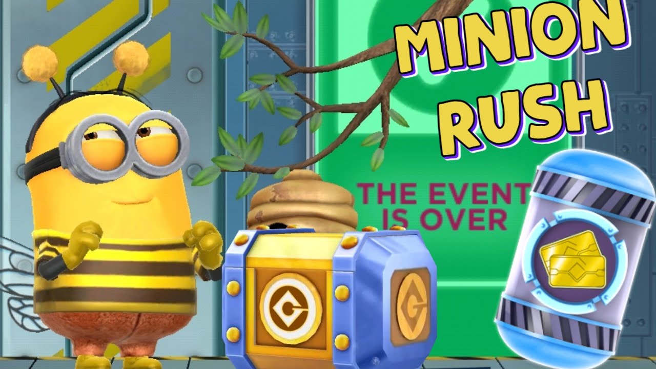 Minion Rush Bee Costume and Daily Challenge Rewards Claim minions game gameplay walkthrough