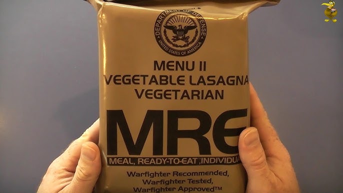 MRE Review Spicy Penne Pasta from 2006 and Chipotle Snack Bread! 