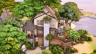 The Treehouse Retreat 🌳 | The Sims 4 Base Game | Speed Build with Ambient Sound | No CC