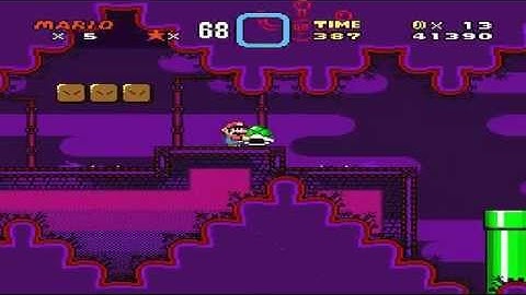 SMW Custom Graphics 2015 - Alien Sky Realm