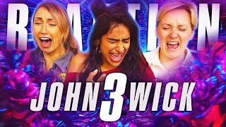 FIRST TIME John Wick Chapter 3 Girls' Reaction