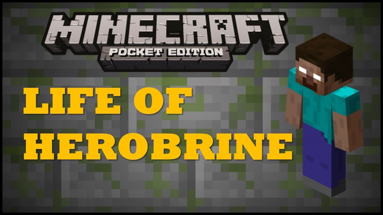 Life Of Herobrine (Minecraft PE Machinima)