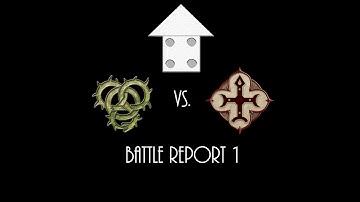 Warmachine & Hordes Battle Report 1 :Circle Orboros vs Protectorate of Menoth
