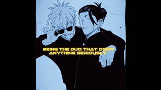 Gojo and Geto " Best Duo" - [AMV/EDIT]! #anime #edit #best #duo #jjk #gojo #geto #shorts