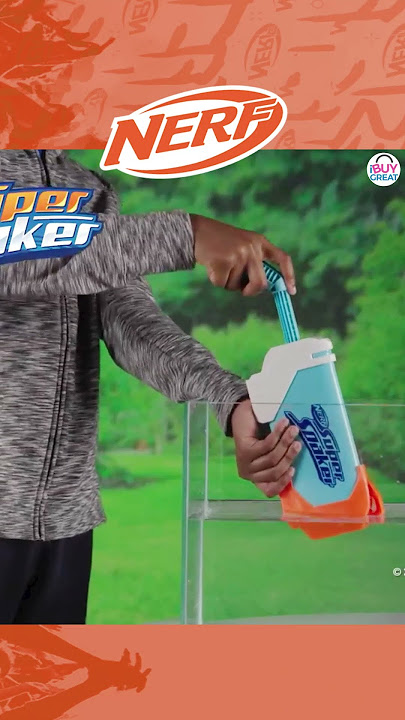 New Nerf Super Soaker Hydro Unboxing and YouTube Balls! Review. 