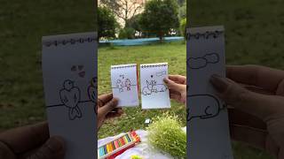 Alphabet Dating Series D: DRAWING Date🎨|Mini Vlog:cute date ideas #youtubeshorts #shorts #minivlogs