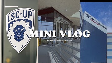 New Student orientation at LSC - UP 🏫