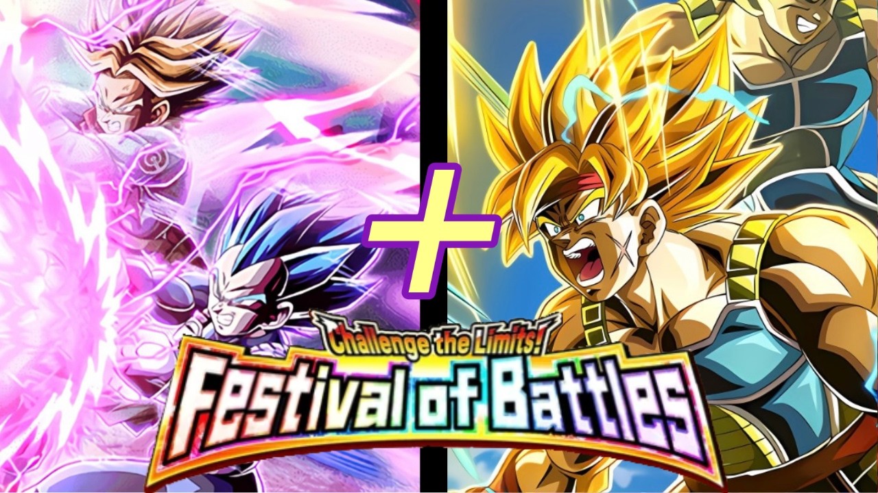 LR TRUNKS & VEGETA + AGL LR SSJ BARDOCK IN FESTIVAL OF BATTLES!!! | Dragon Ball Z: Dokkan Battle