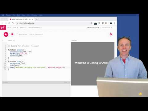 Coding for Artists - Welcome