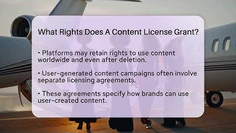 What Rights Does A Content License Grant? - Everyday-Networking