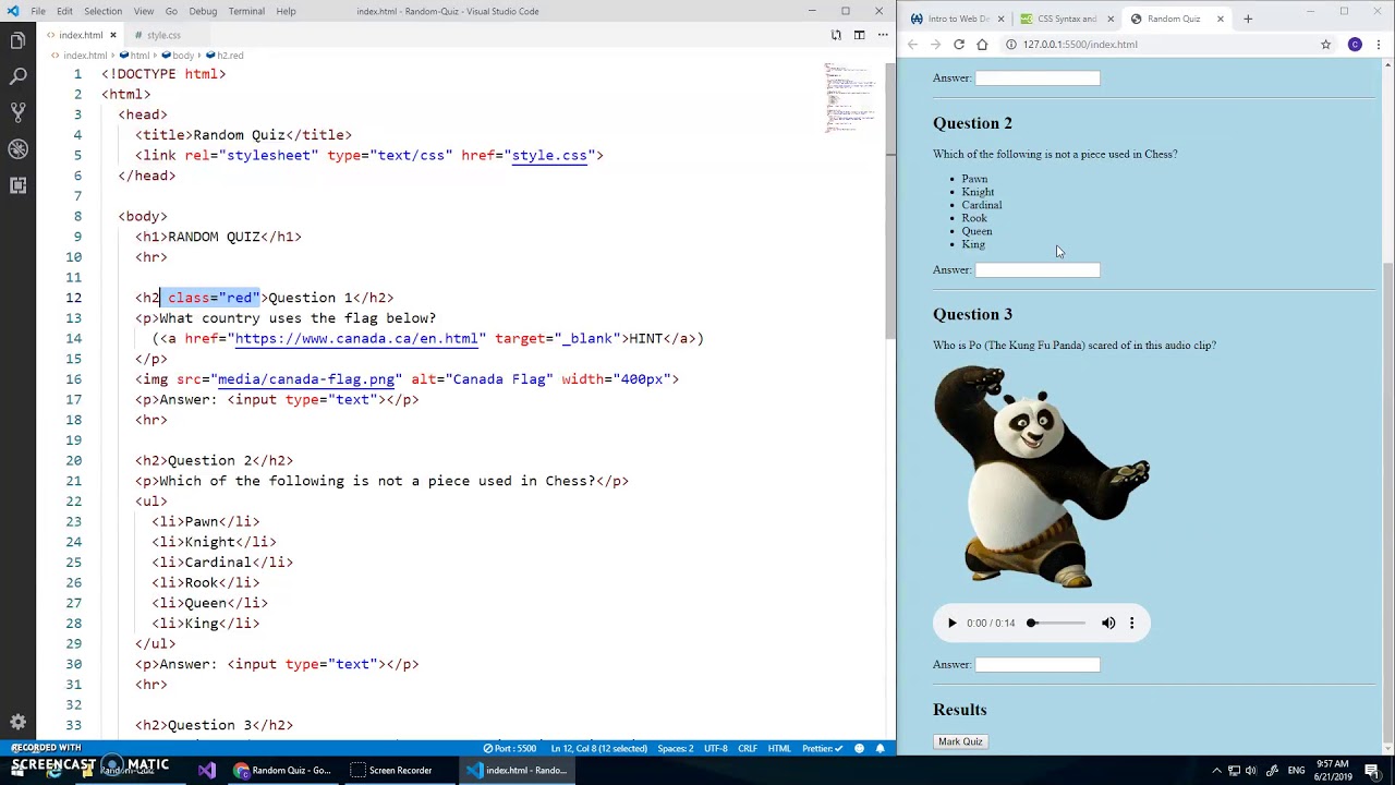 web dev css basics 01 - YouTube