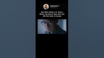 Meet Black Panther 2.0, the robotic dog sprinting 100m in under 10 sec #Robotics #ai