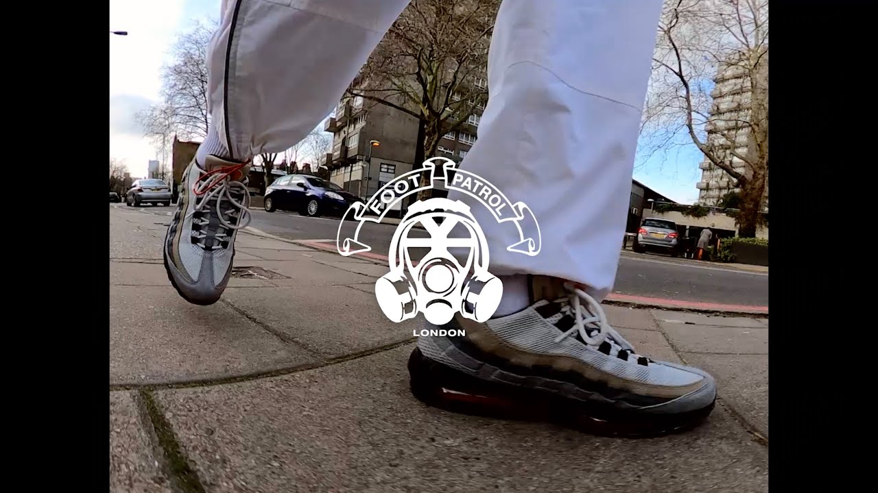 cdg air max 95 on feet