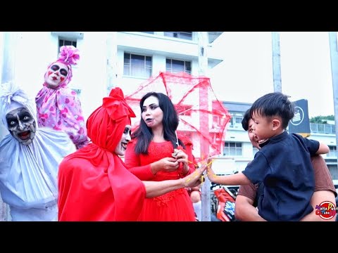 Fikri Malah Tos Sama Hantu Alun-alun Bandung - Pocong pink lucu - HANTU ASIA AFRIKA BANDUNG