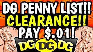💥PAY $.01!💥NEW CLEARANCE MARKDOWNS \& PENNY LIST 4\/9💥DOLLAR GENERAL DG PENNY LIST💥DG PENNY SHOPPING💥