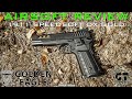 Airsoft Review #182 Golden Eagle Speedsoft 1911 Deluxe Gold (GE3368) GBB (GUNS AND TARGETS) [FR]
