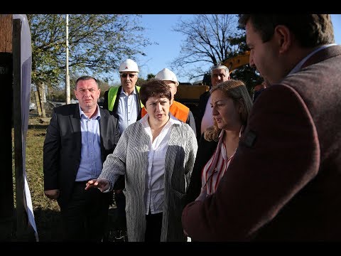 მაია ცქიტიშვილმა აბაშის მუნიციპალიტეტში მიმდინარე ინფრასტრუქტურული პროექტები დაათვალიერა