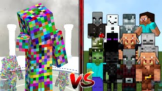 ERROR 422 vs ALL MOBS - Minecraft Mob Battle