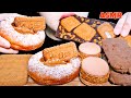 ASMR LOTUS DESSERTS 로투스 도넛, 마카롱, 초콜릿, 아이스크림 EATING SOUNDS MUKBANG / NO TALKING