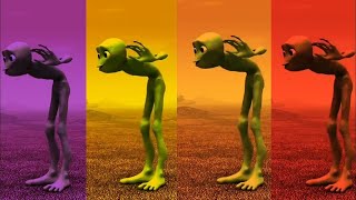 Funky Alien Dance 3D Cartoon