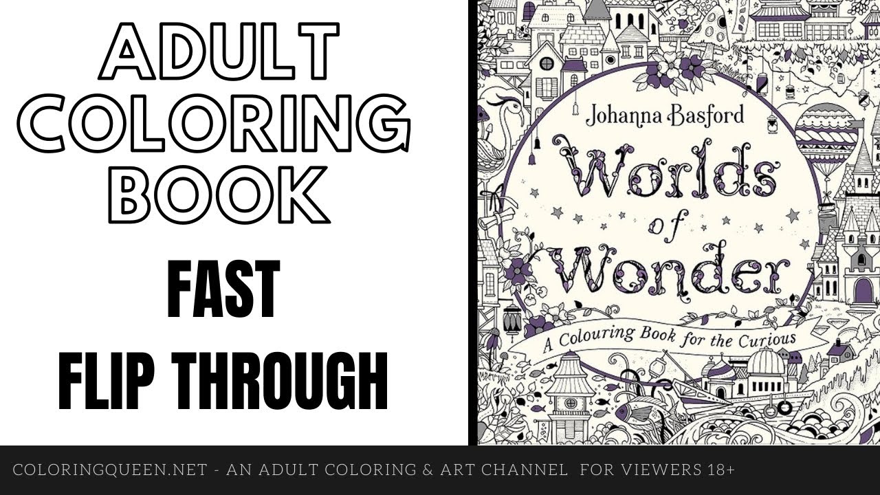 Worlds of Wonder: A Coloring Book for the Curious by Johanna