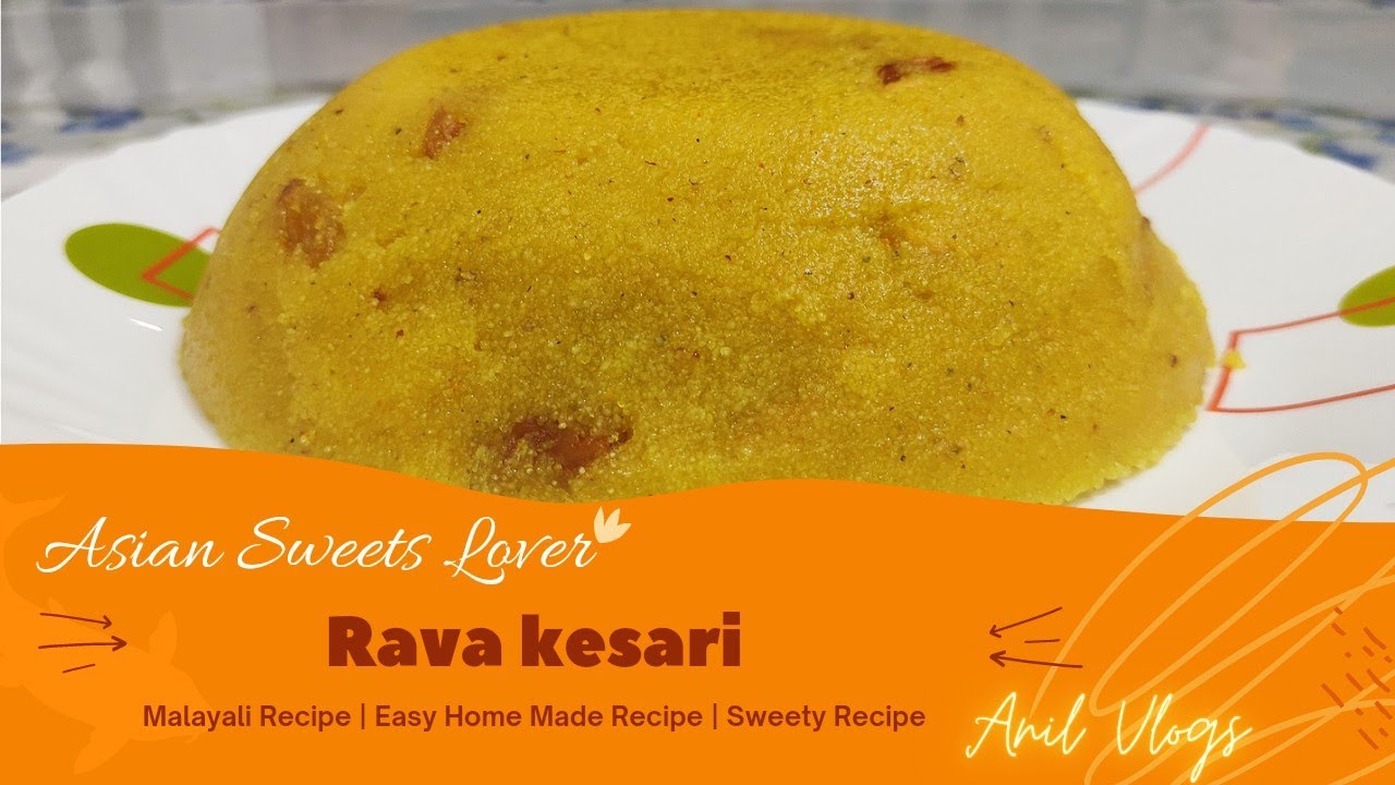 Rava Kesari Recipe in Malayalam How to make Kesari YouTube