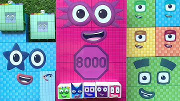 Looking for Numberblocks NEW 9528 Puzzle Tetris Shape | ASMR chirping of birds