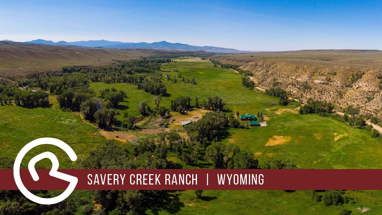 Wyoming Ranches for Sale Savery Creek Ranch Mason & Morse Ranch
