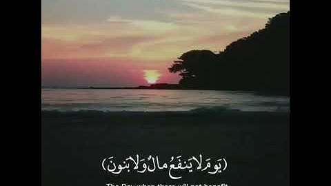 (ولا تخزني يوم يبعثون)  حالات واتساب دينية/ القارئ عمر الدريويز