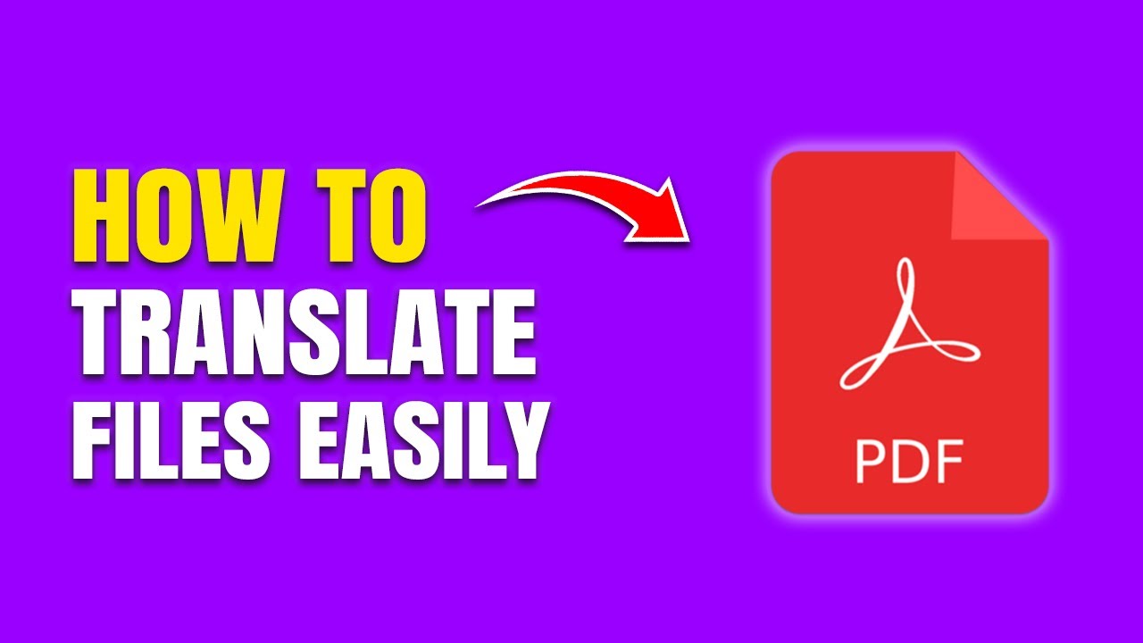 How to Translate PDF Files to Different Languages (PC & Mobile Guide ...