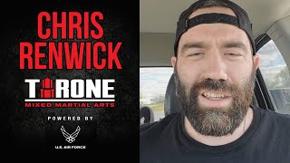 Chris Renwick talks Chato Wiest matchup at Throne MMA on May 18