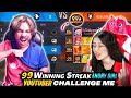 99 strike angry girl youtuber challenge me to broke her strike laka gamer vs angry girl youtuber
