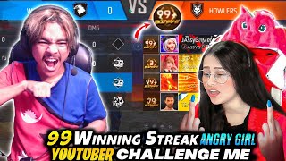 99 Strike Angry Girl Youtuber Challenge Me To Broke Her Strike Laka Gamer Vs Angry Girl Youtuber