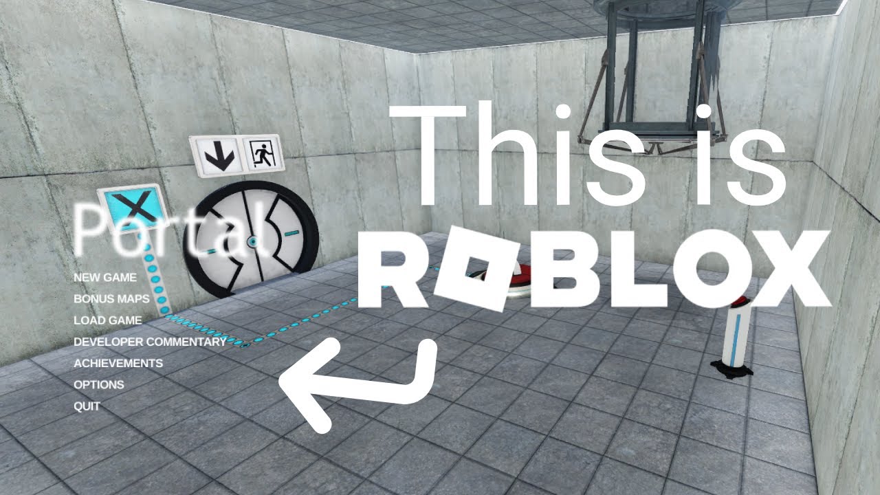 Portal in ROBLOX - WIP Showcase