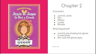 Junie B. Jones is not a Crook, Chapter 2