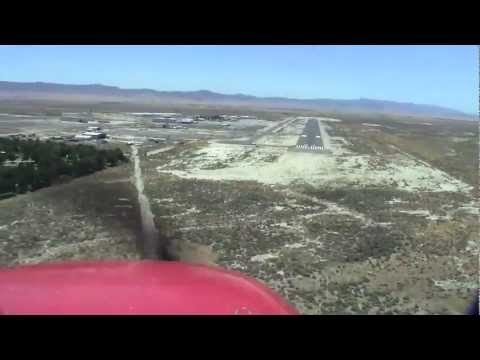 Approach and Landing at William J Fox Airport (WJF...