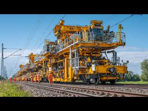 Inside The Billion Railway Upgrade Projects Track Replacement Sleeper Installation Documentary