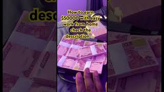 Earn money Online | Online work from home #motivation #love #funny #moneymaking #getrich #earncash