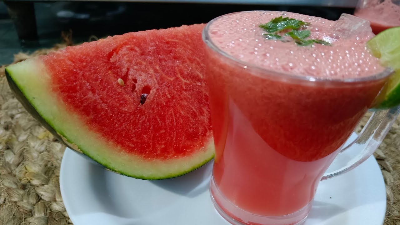 watermelon juice short cooking Home foodMarathi YouTube