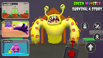 Green Monster Survival 4 Story Chapter 1,2,3 Full Gameplay